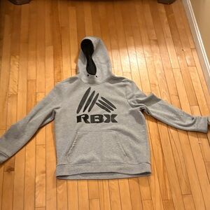 RBX Men's Gray Hoodie Sweater
